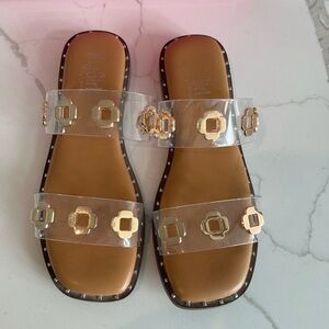 Hey Girl by Corky’s Low Tide Clear Sandal